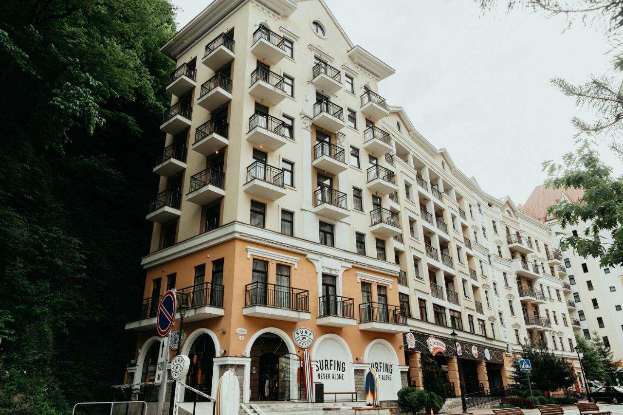 Valset Apartments By Azimut Rosa Khutor Soçi Dış mekan fotoğraf
